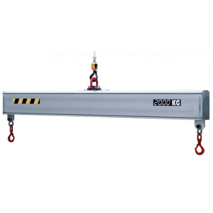 Palonnier monopoutre fixe en Aluminium avec crochets