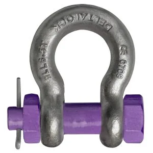 Manille lyre boulonnée goupillée - G80
