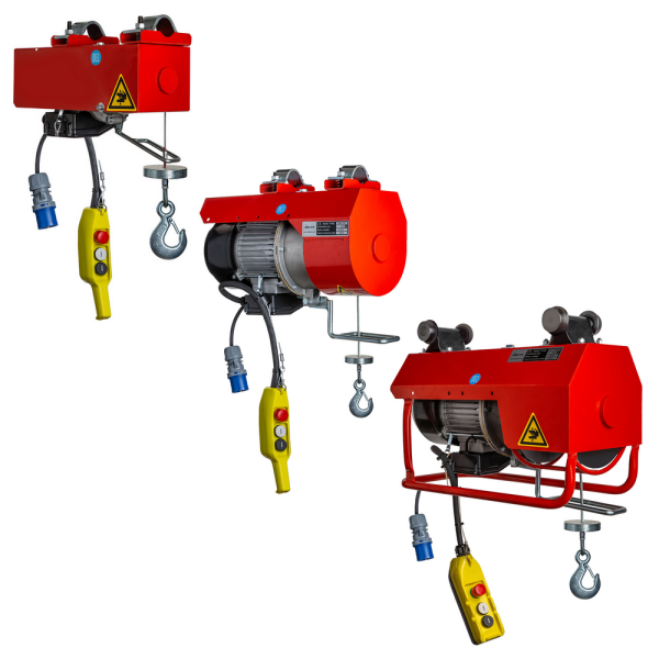 3 Treuils électriques DM