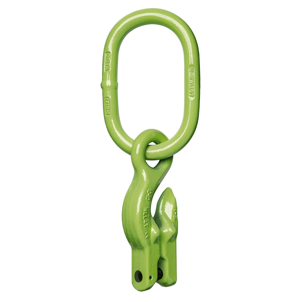 Maille de tête avec 1 crochet raccourcisseur à chape - G100