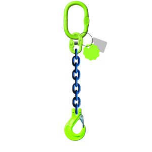 Élingue chaîne 1 brin - Avec crochet à chape - G100
