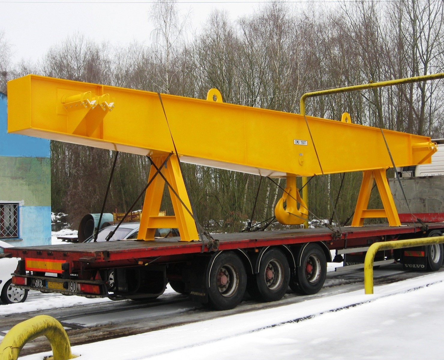 Palonnier monopoutre 150t - avec support de stockage