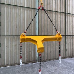 Palonnier multipoutres en T - 8t - attaches et suspentes fixes