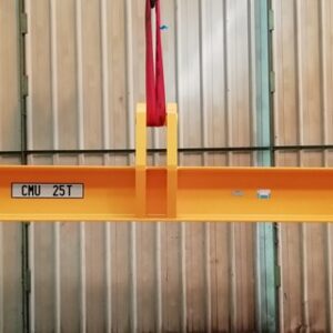 Palonnier monopoutre 25t - 2 suspentes fixes