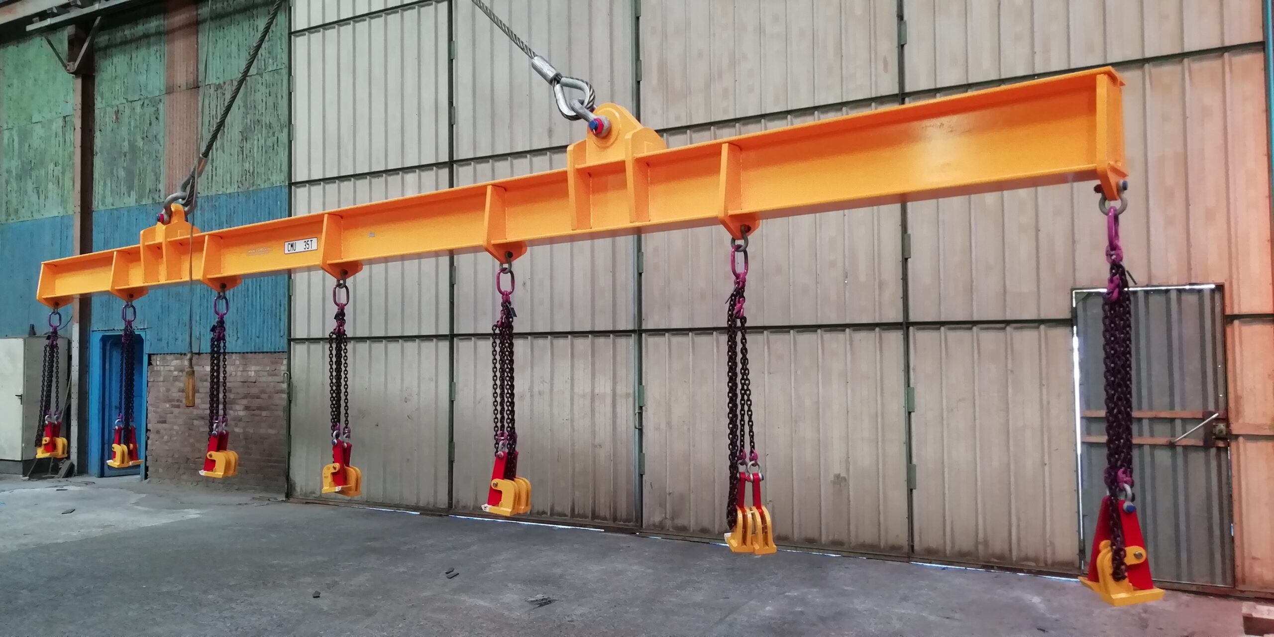 Palonnier monopoutre 35t - 7 suspentes fixes