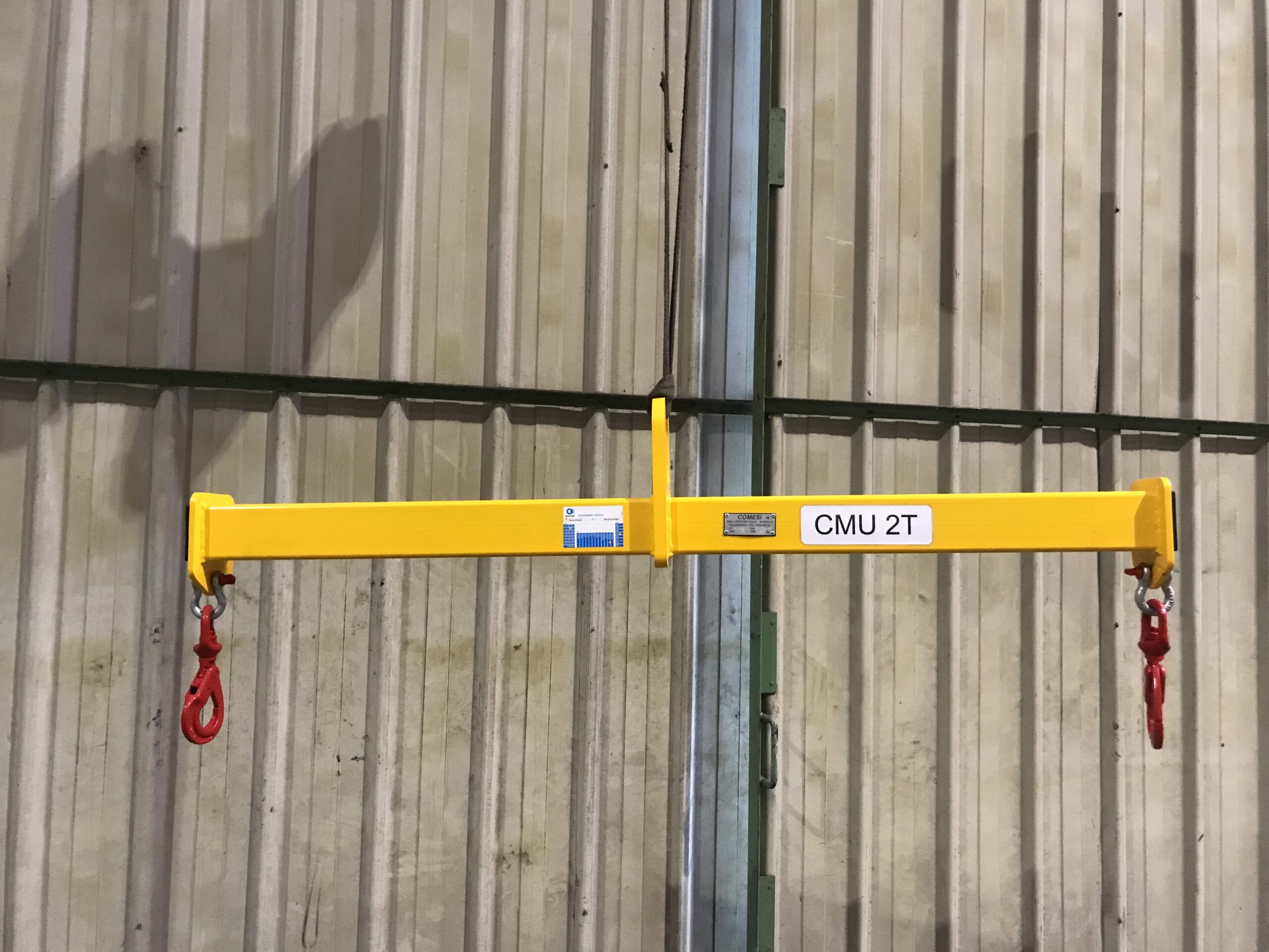 Palonnier monopoutre 2t - avec attache centrale fixe