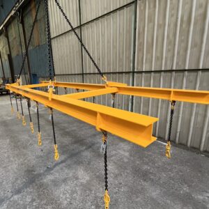 Palonnier multipoutres en H - 7t - 2 jeux de 7 suspentes – Image 2
